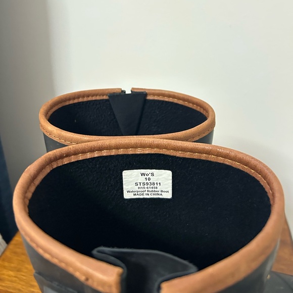 Sperry Walker Fog Rainboots Sz 10 - Picture 8 of 9